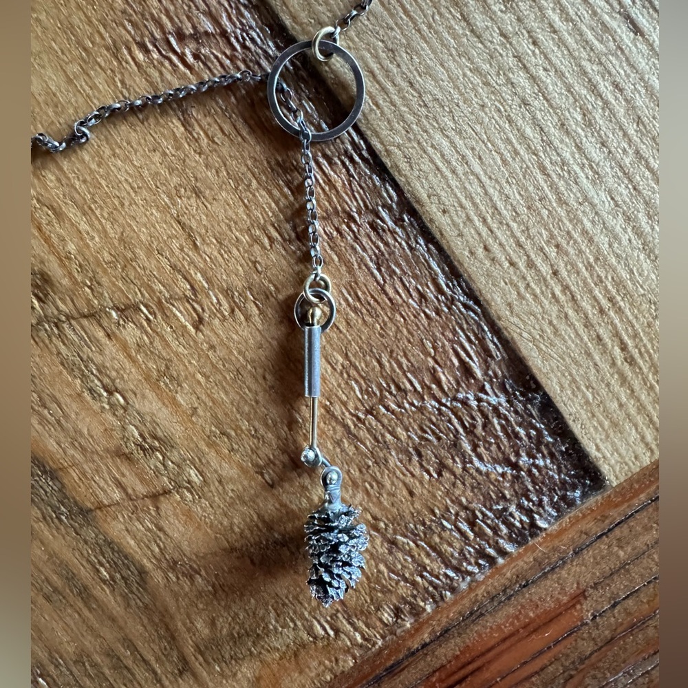 Cast Pinecone Lariat